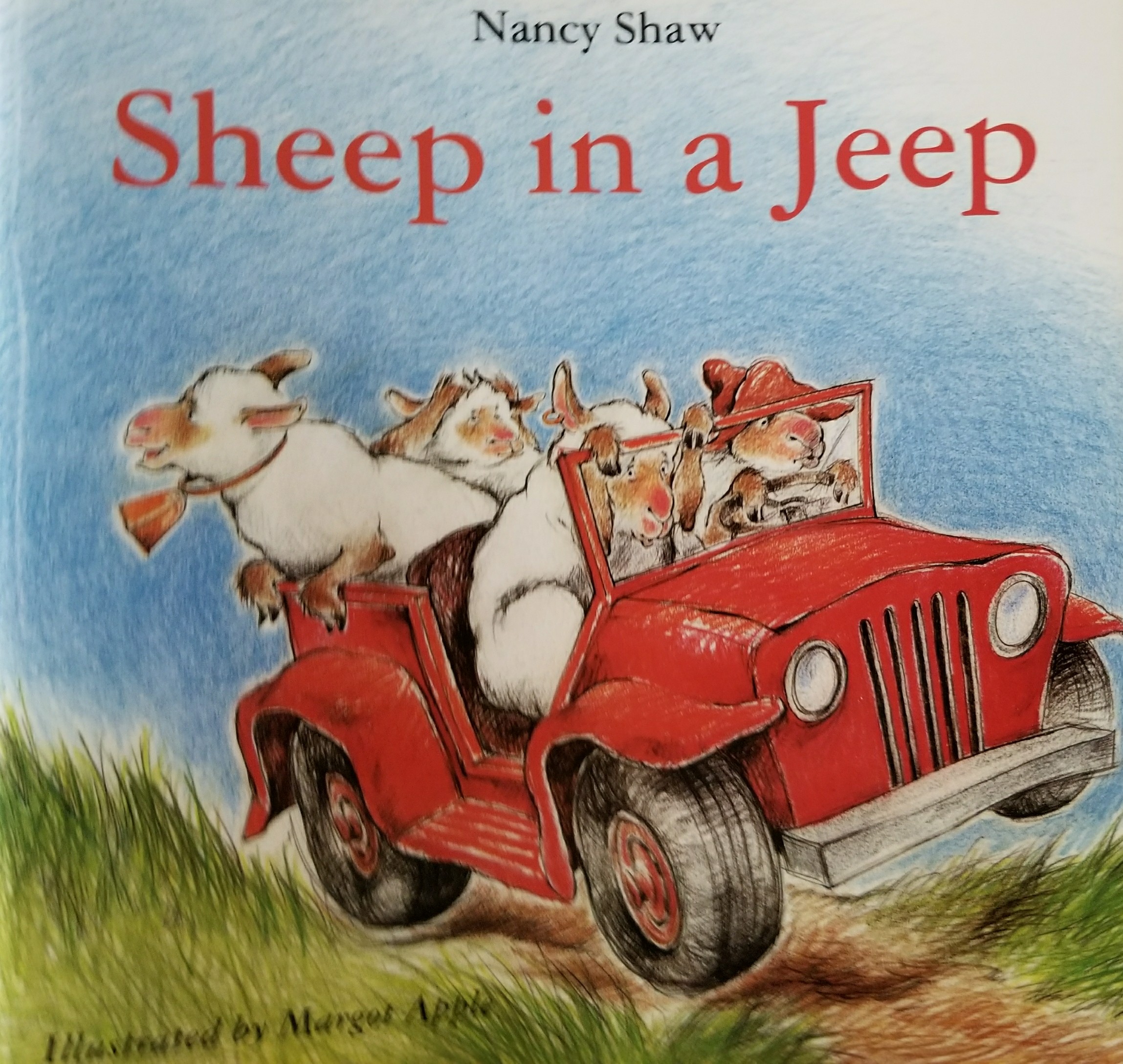 Sheep in a Jeep