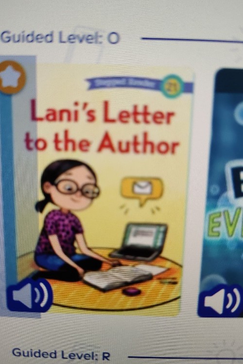 Lani's Letter to the Author