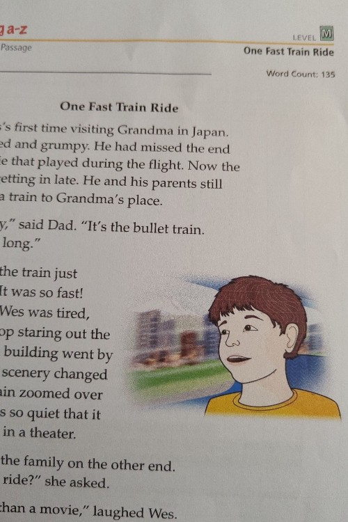 one fast train ride