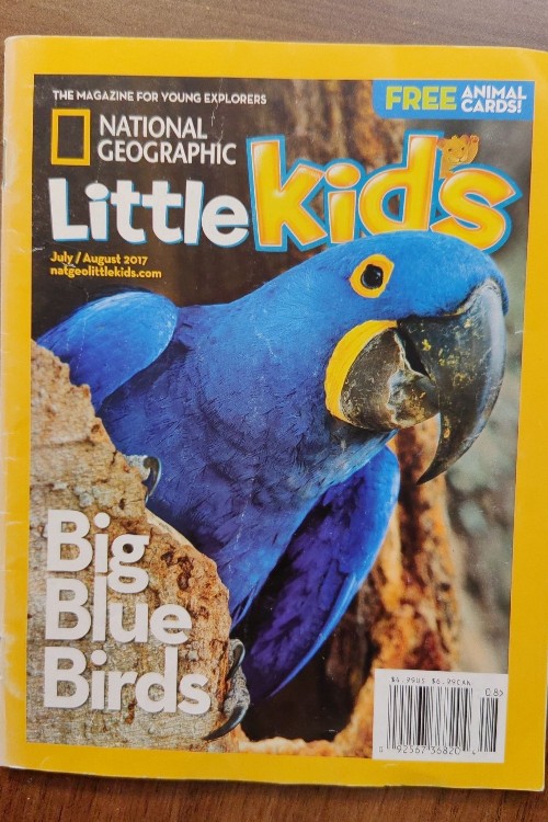 national grographic little kids big blue birds