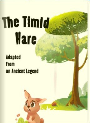 A timid hare