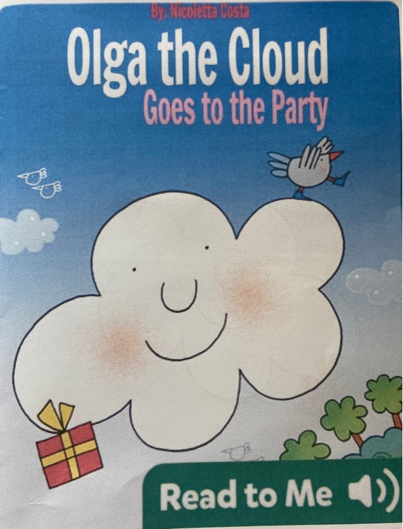 Olga the cloud goes to the paty