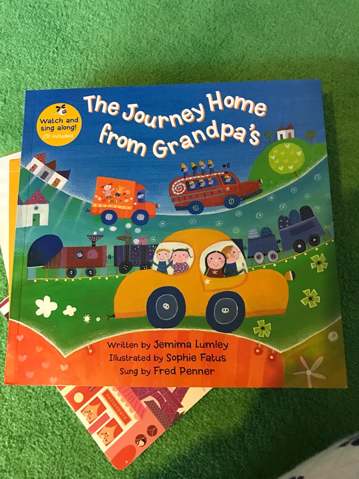 the journey home from grandpa's barefoot books
