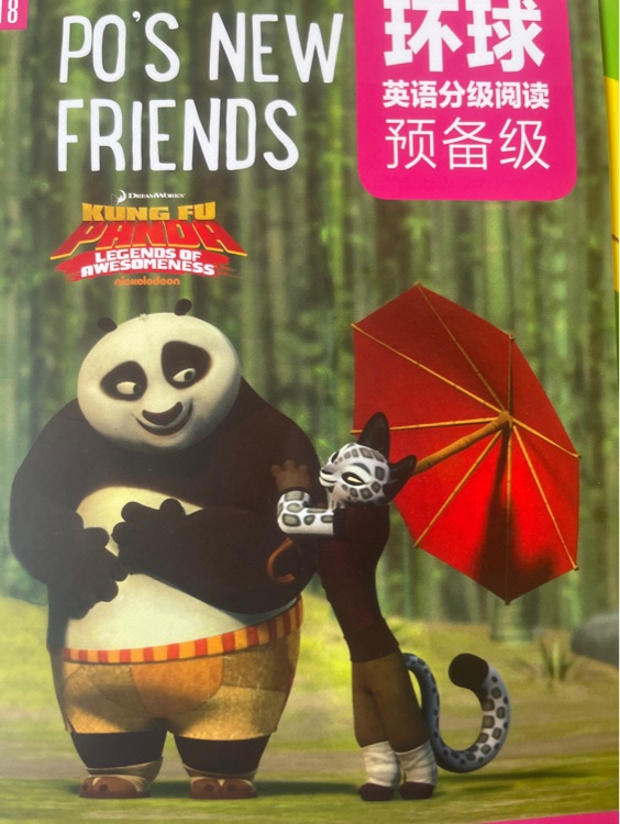 Po's new friends (Kung fu panda)