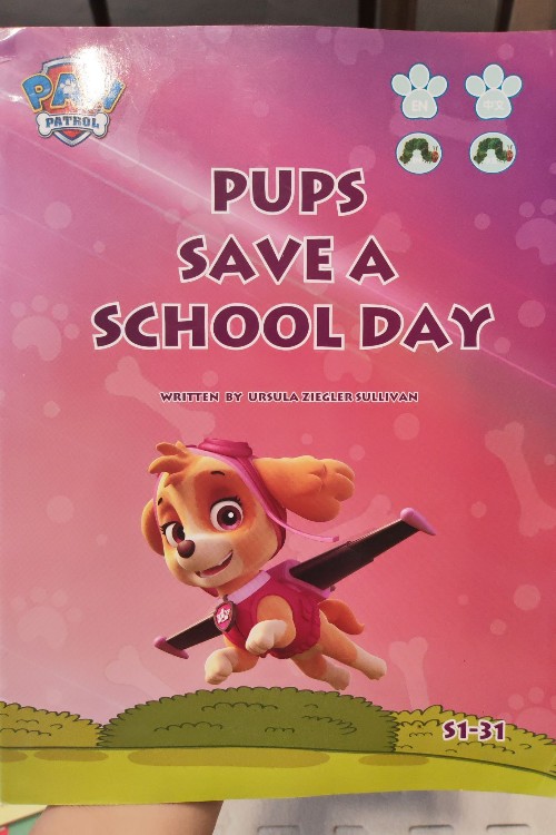 Pups save a school day