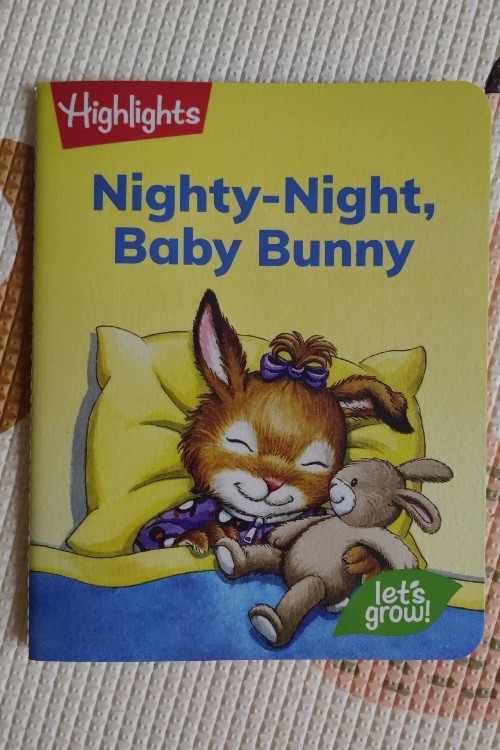 nighty night baby bunny