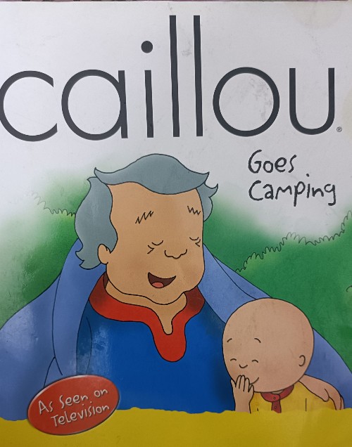 Caillou goes camping