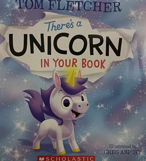 There's a unicorn in your book