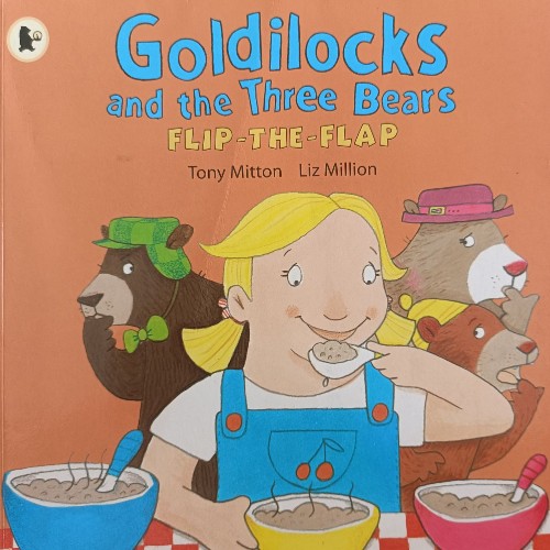 Goldilocks andw the three bears flip the flap