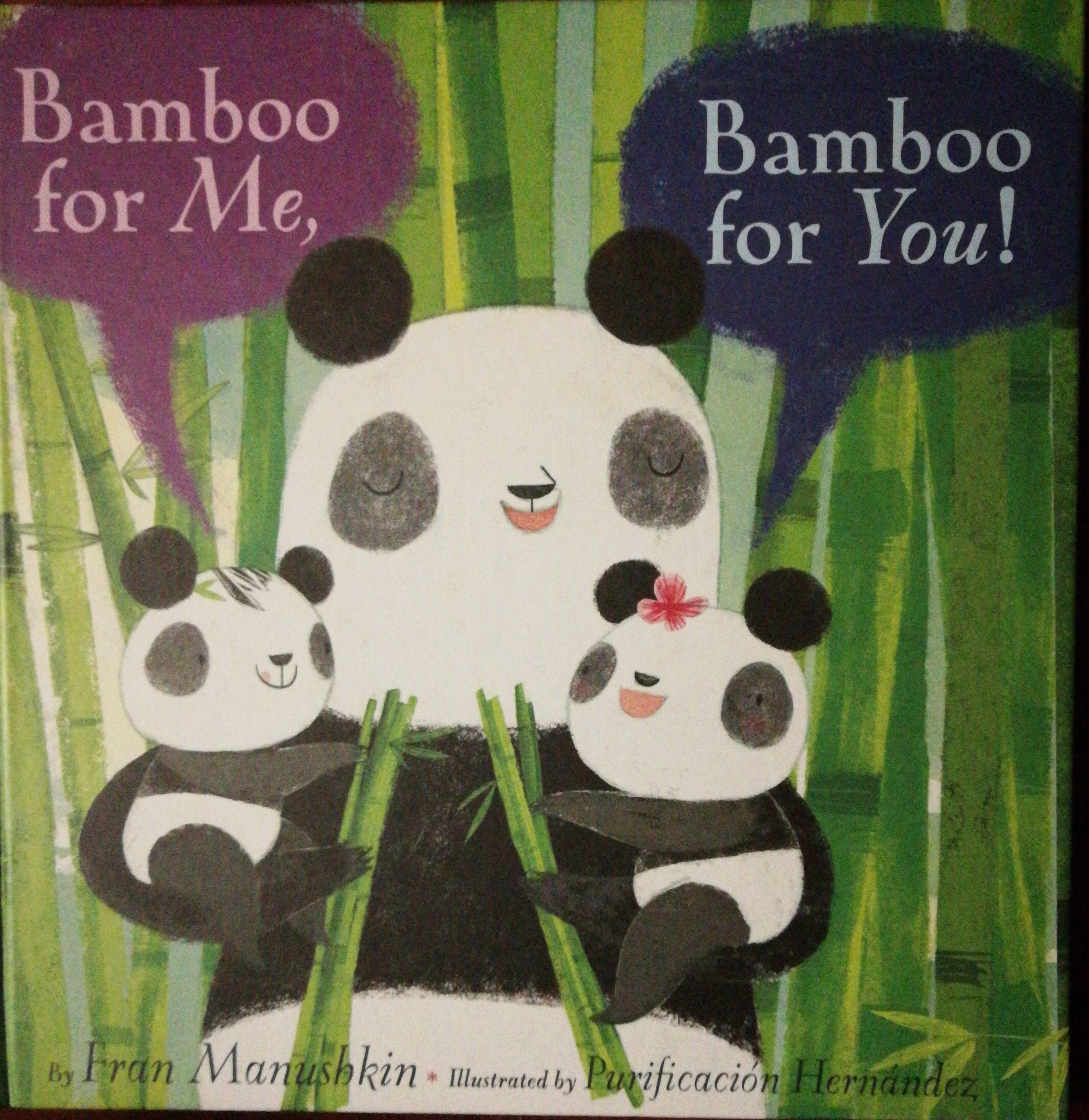 bamboo for me, bamboo for you