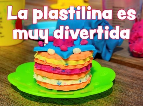 La plastilina es muy divertida