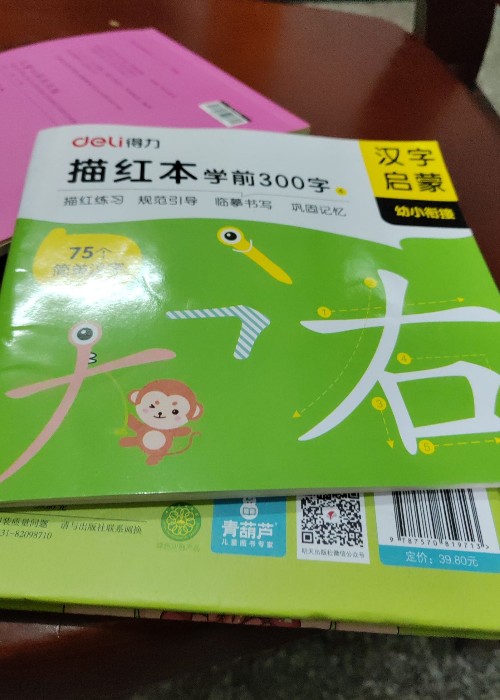描紅本學(xué)前300字