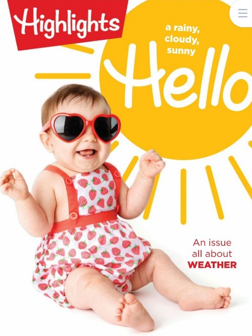 Highlights Hello 2021年4月 a rainy, cloudy, sunny An issue all about WEATHER