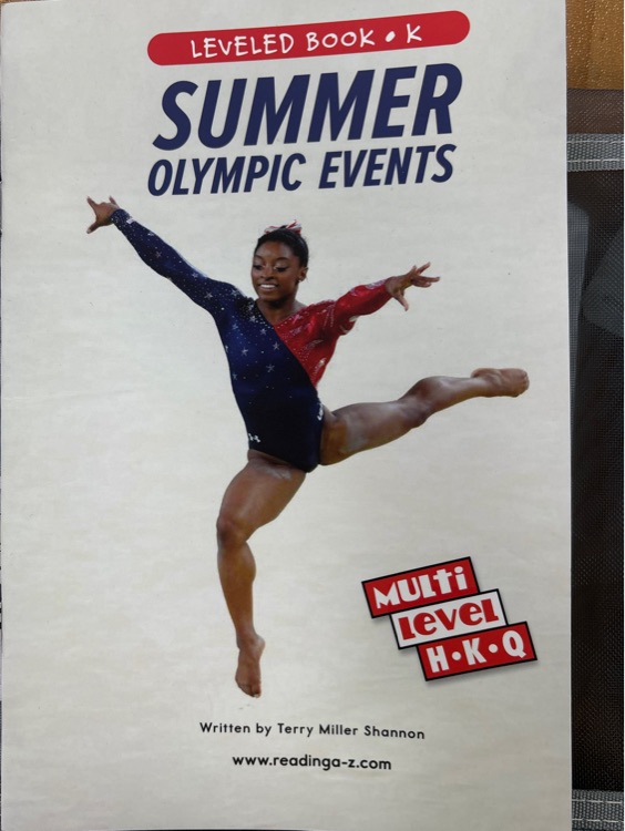 Summer Olympic Events (Raz K)