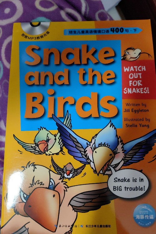 snake and the birds