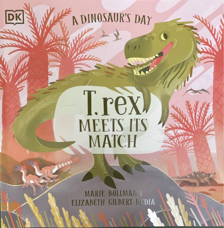 A dinosaur's day T.rex meets it's match