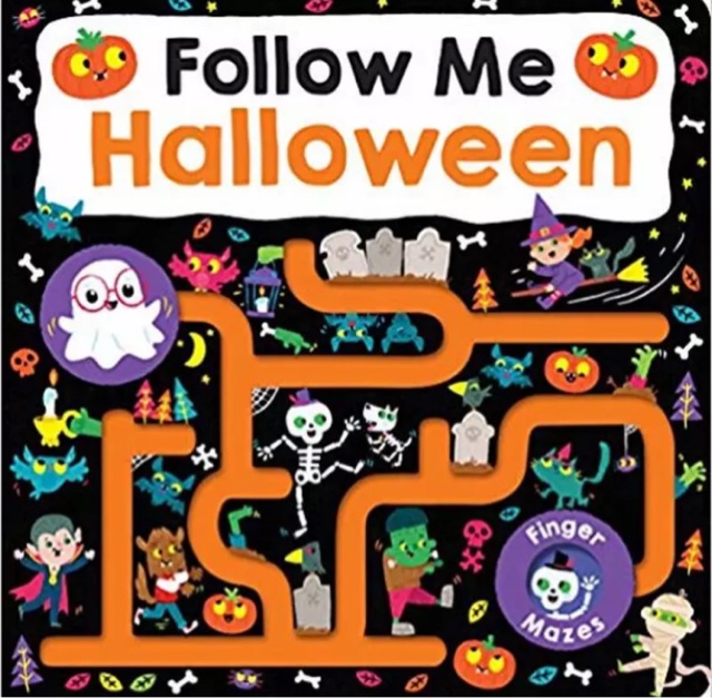 Follow Me Halloween: Maze Book