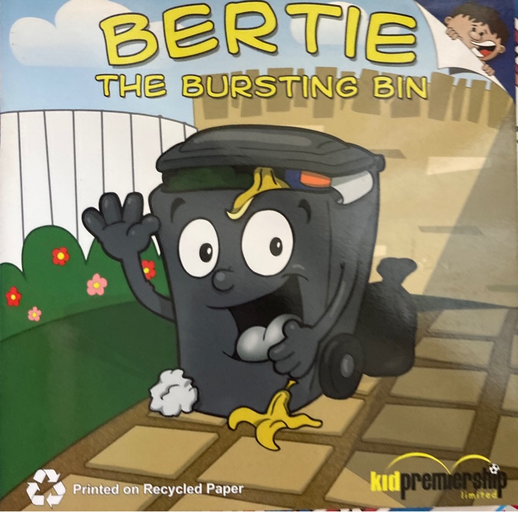 bertie the bursting bin