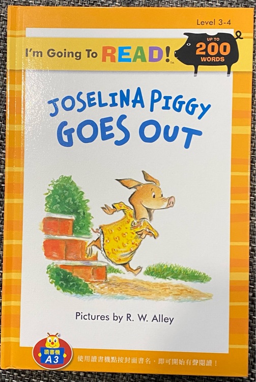 I'm going to read!Joselina piggy goes out