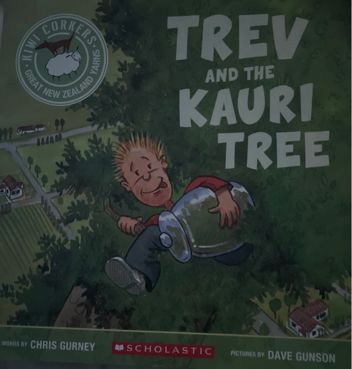 Trev and the Kauri tree