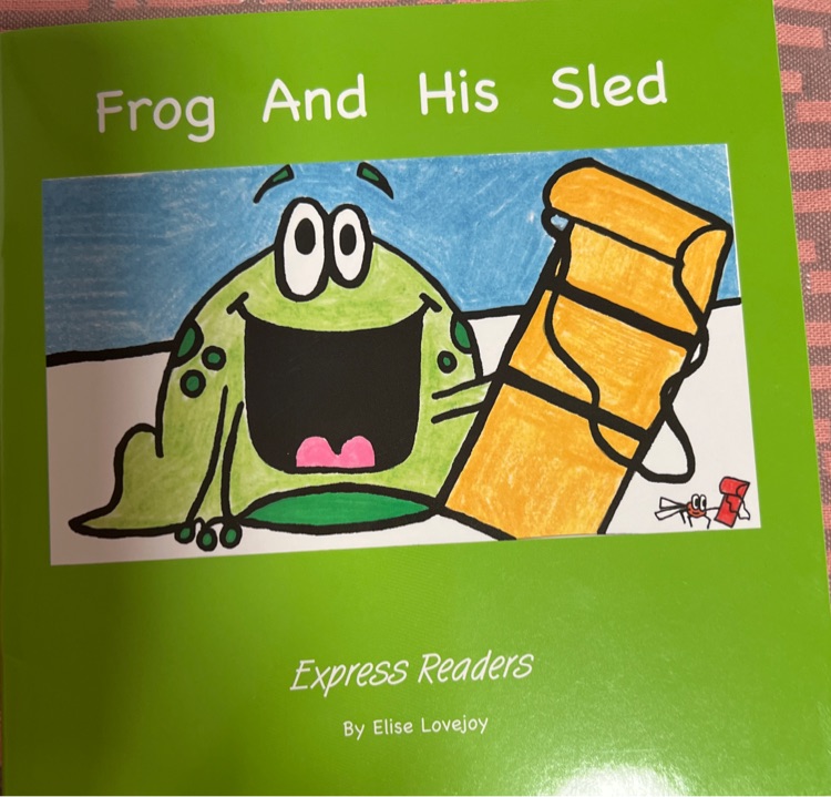 Frog and his sled