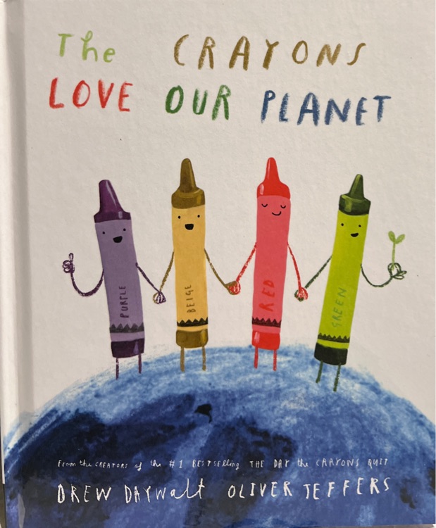 The crayons love our planet