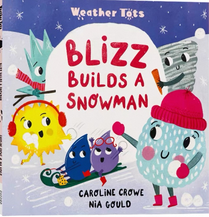 Weather Tots Blizz Builds A Snowman