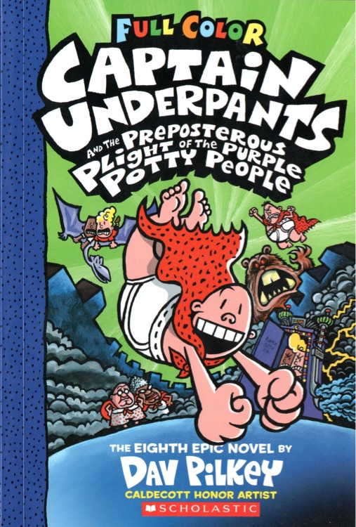 Captain Underpants 8 The Preposterous Plight 內(nèi)褲超人8