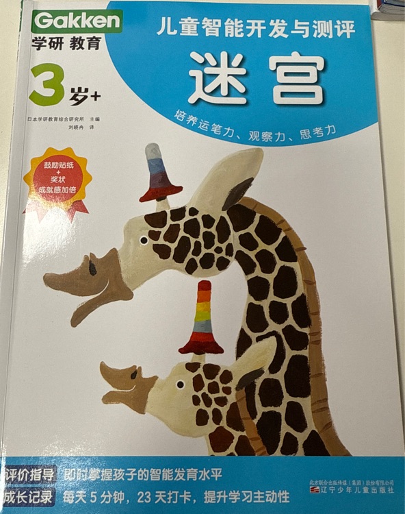 兒童智能開發(fā)與測評迷宮3?