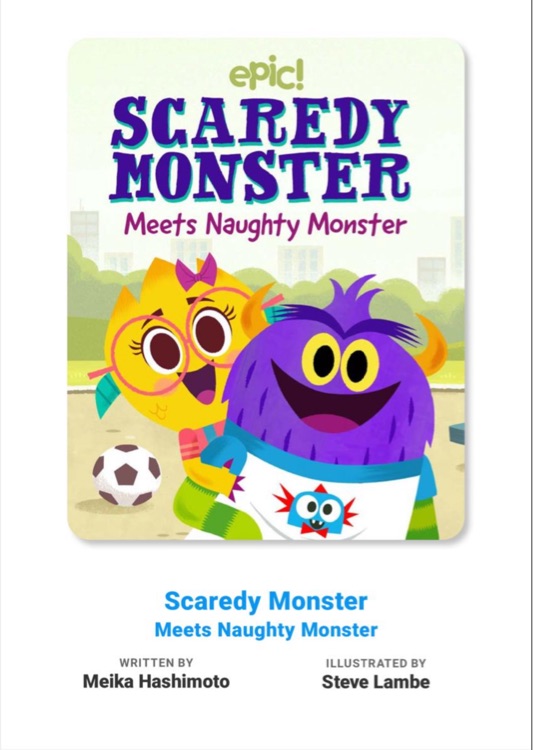 Scaredy Monster: Meets Naughty Monster