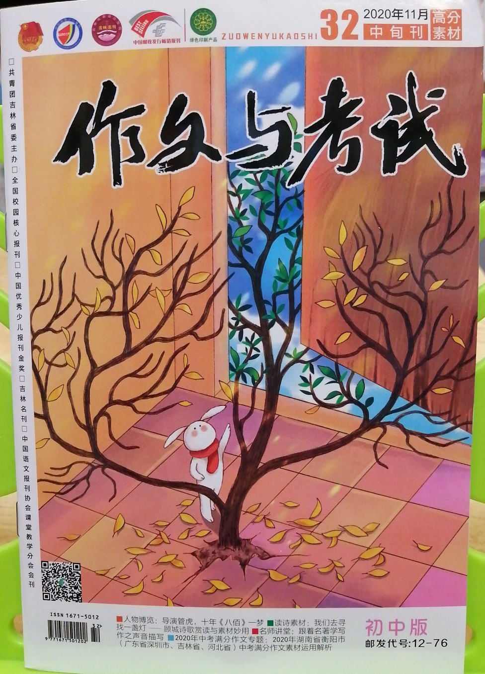 作文與考試(初中版)2020.11月中旬刊