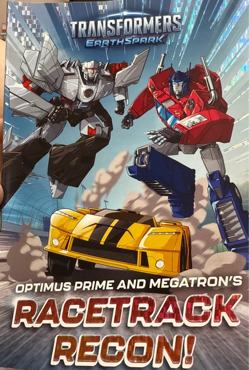 Transformers Earthspark: racetrack recon