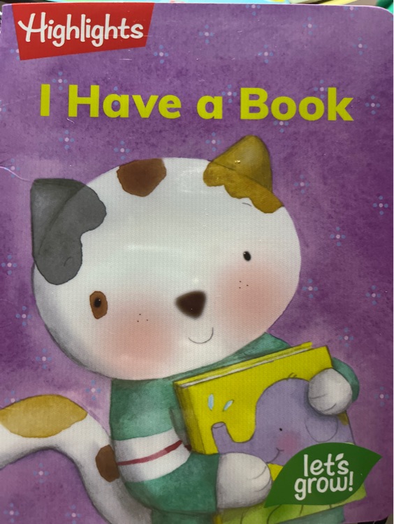 I have a book