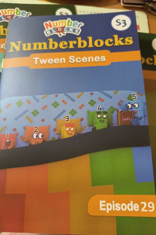 Number blocks Tween scenes