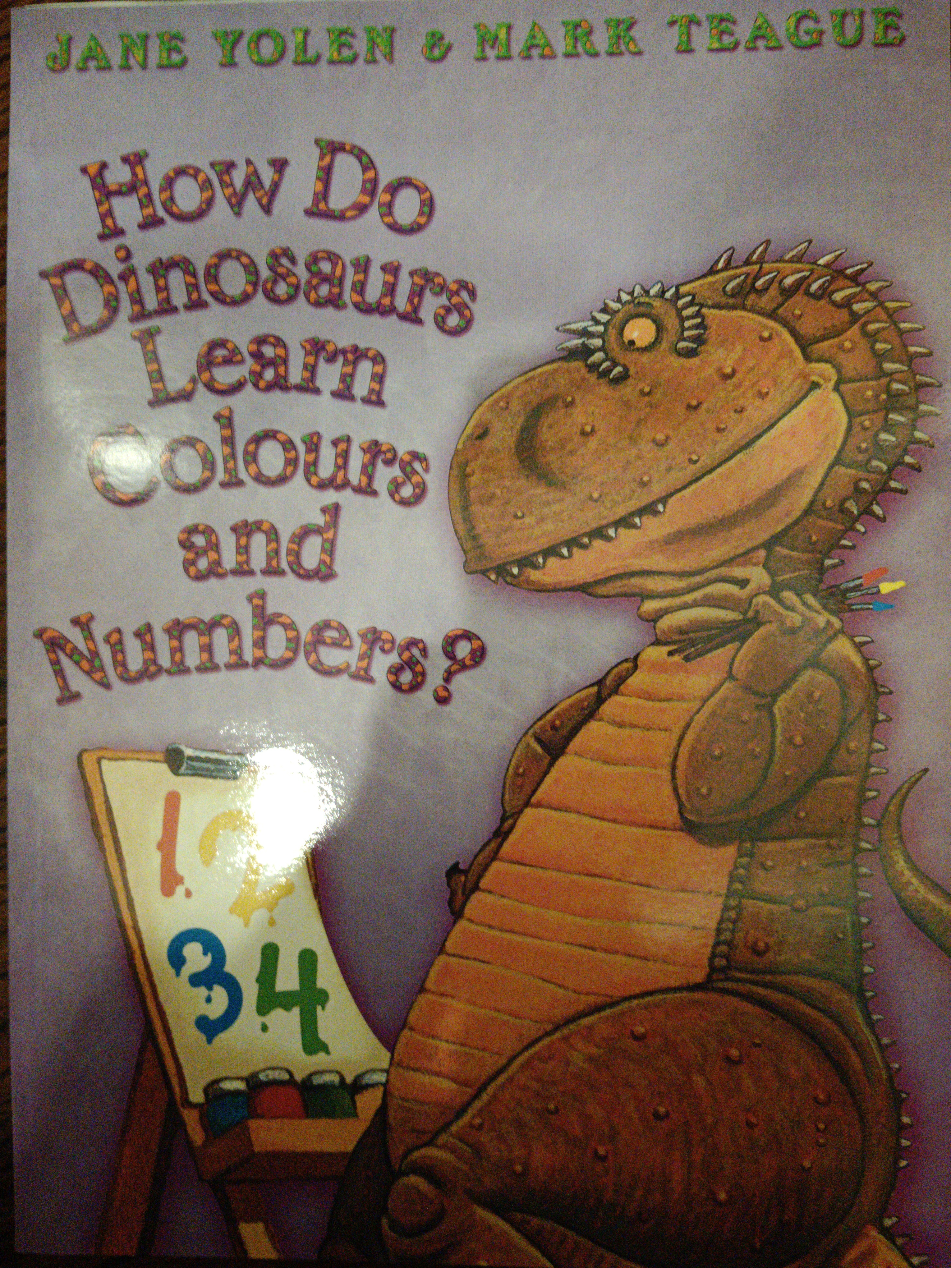 How Do Dinosaurs Learn Colors and Numbers?