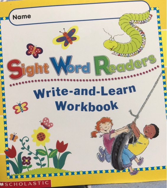 Scholsatic Sight Word Readers 視覺詞讀本：Write  And Learn Workbook