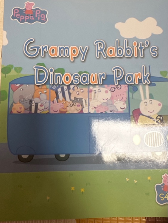 grampy rabbit's dinosaur park