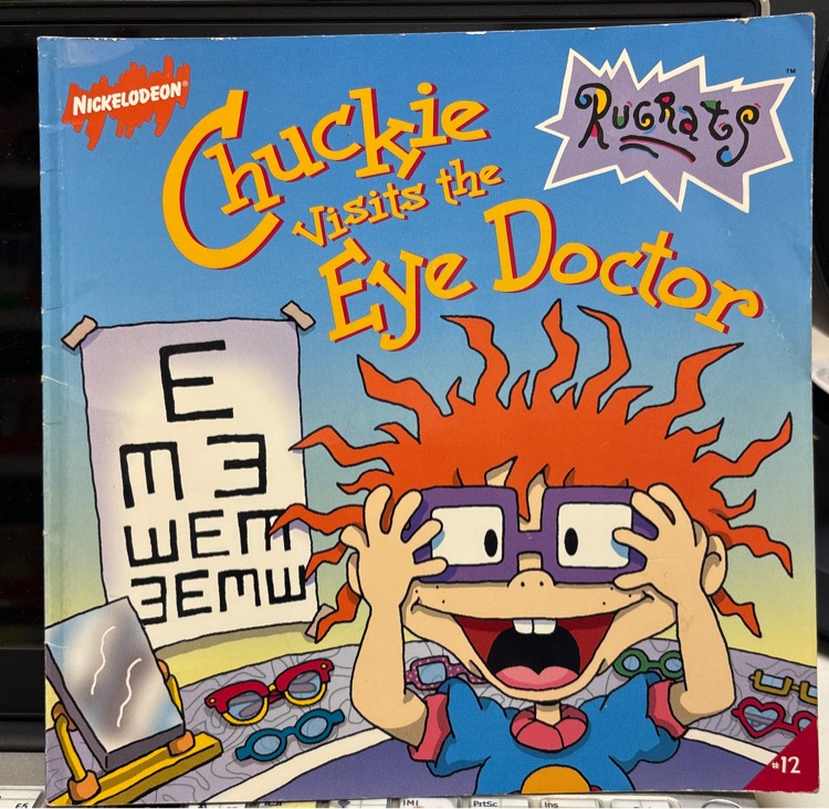 Chuckie visits the eye doctor