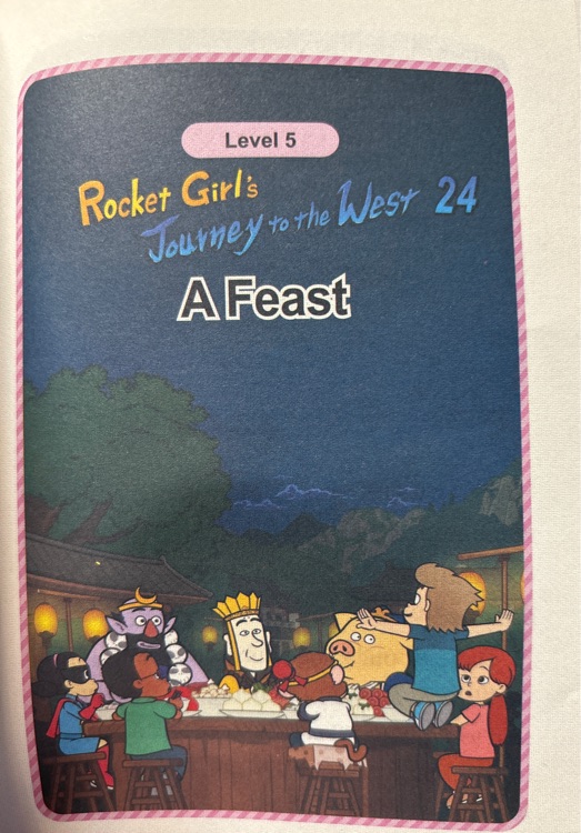 Rocket girl's journey to the west a feast