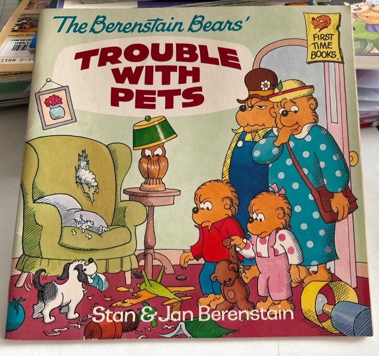 The berenstain bear's trouble with pets