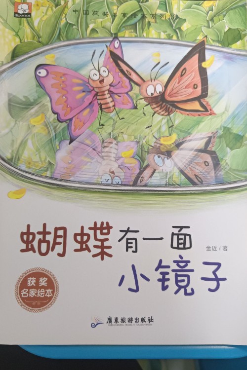 蝴蝶有一面小鏡子