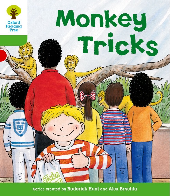 ORT L2: Monkey Tricks (Oxford Reading Tree Level 2)(Patterned Stories)