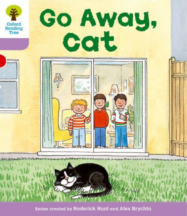 ORT L1-12 : Go Away, Cat (Oxford Reading Tree)(More First Sentences A 6)