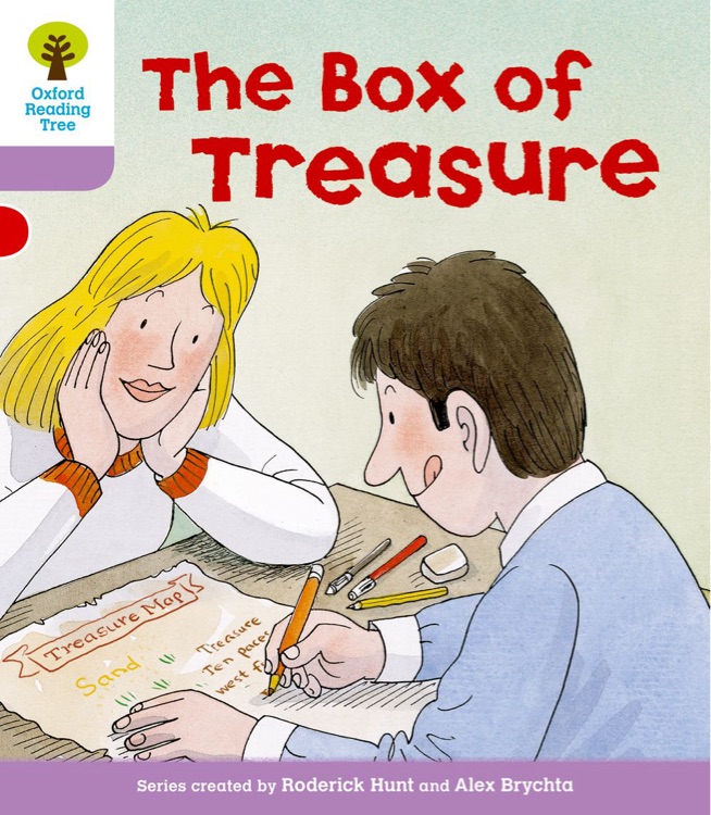 ORT L1-15 : The Box of Treasure (Oxford Reading Tree)(More First Sentences B 3)