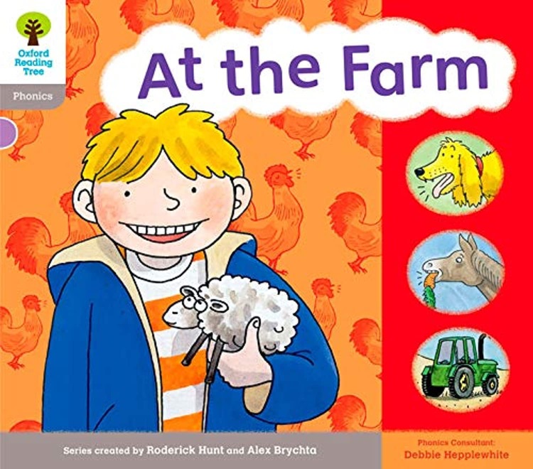 ORT Phonics L1: At the Farm (Oxford Reading Tree Phonics Level 1)(Sounds and Letters)