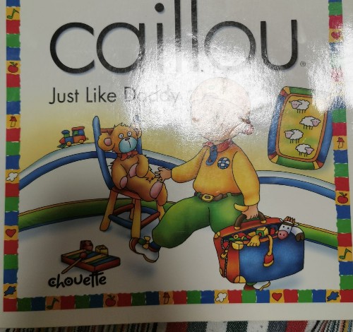 caillou just like daddy