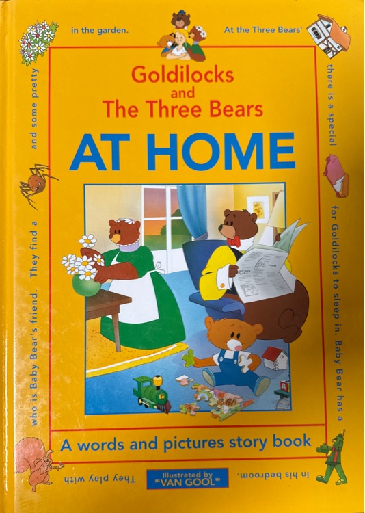 goldilocks and the three bears at home