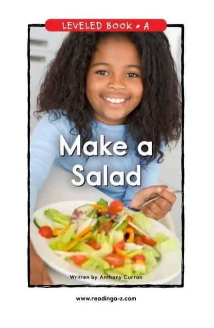 Make a Salad (RAZ A)