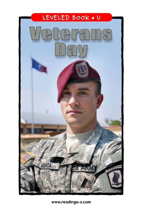 Veterans Day (RAZ U)