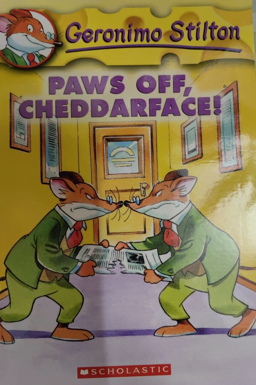 PAWS OFF, CHEDDARFACE!